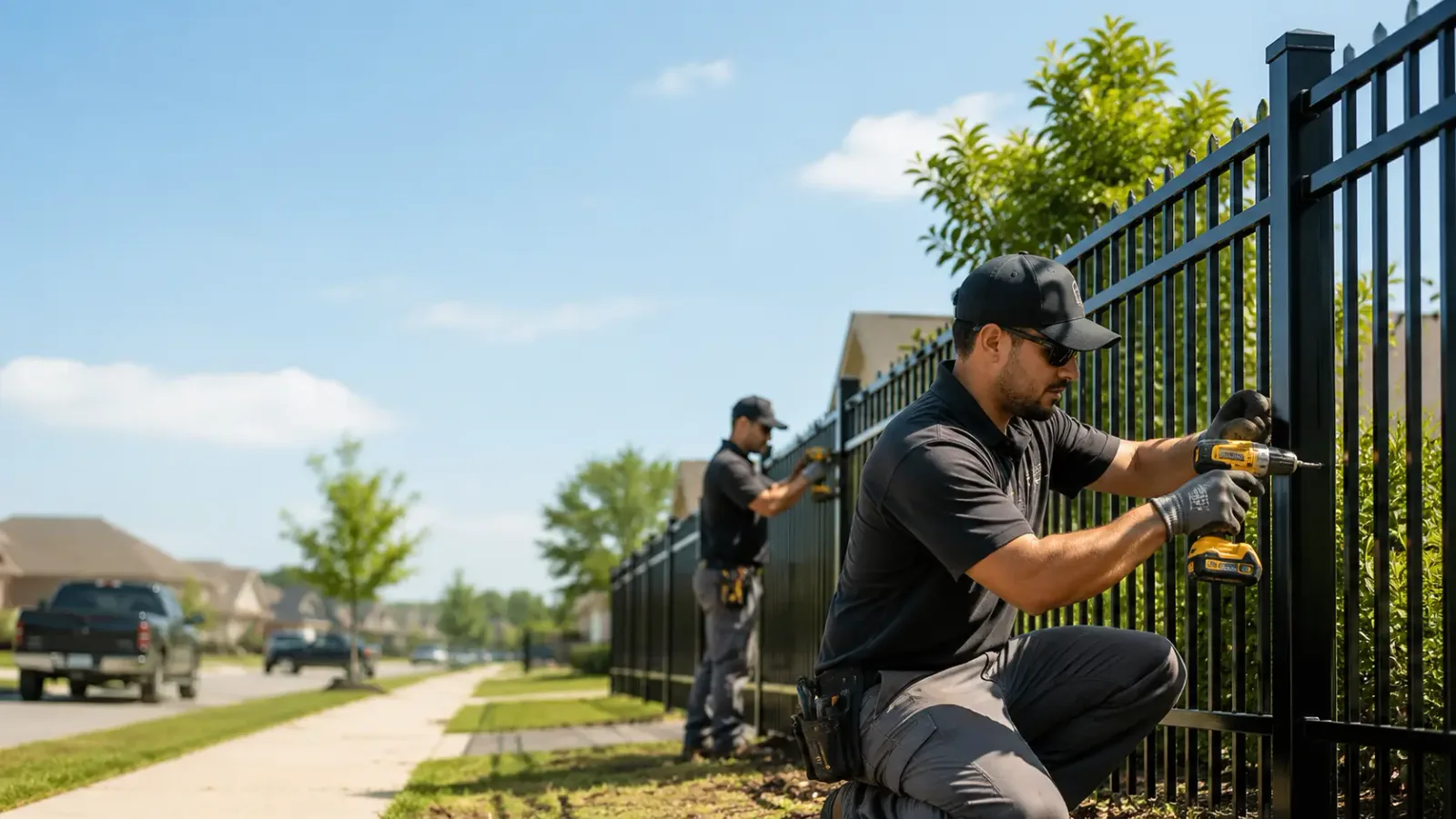 Metal Fence Installation in Leona, TX